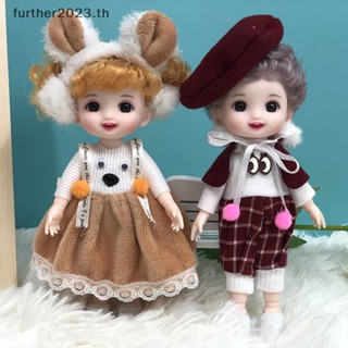 [พร้อมส่ง] ตุ๊กตาเจ้าหญิงน่ารัก 16 ซม. พร้อมเสื้อผ้า 13 ข้อต่อ ob11 สําหรับเด็กผู้หญิง [พร้อมส่ง]