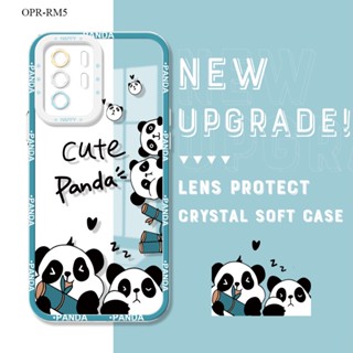 Realme 10 6 6i 5 5S 5i Plus Pro Pro+ 4G 5G เคสเรียวมี Cartoon Panda