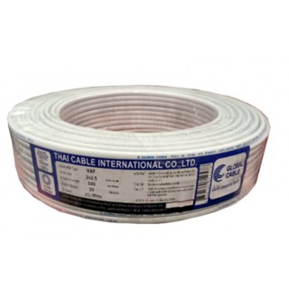 good.garden29-Global Cable สายไฟ VAF 2x2.5 SQ.MM 100เมตร สีขาว ยอดขายอันดับ1