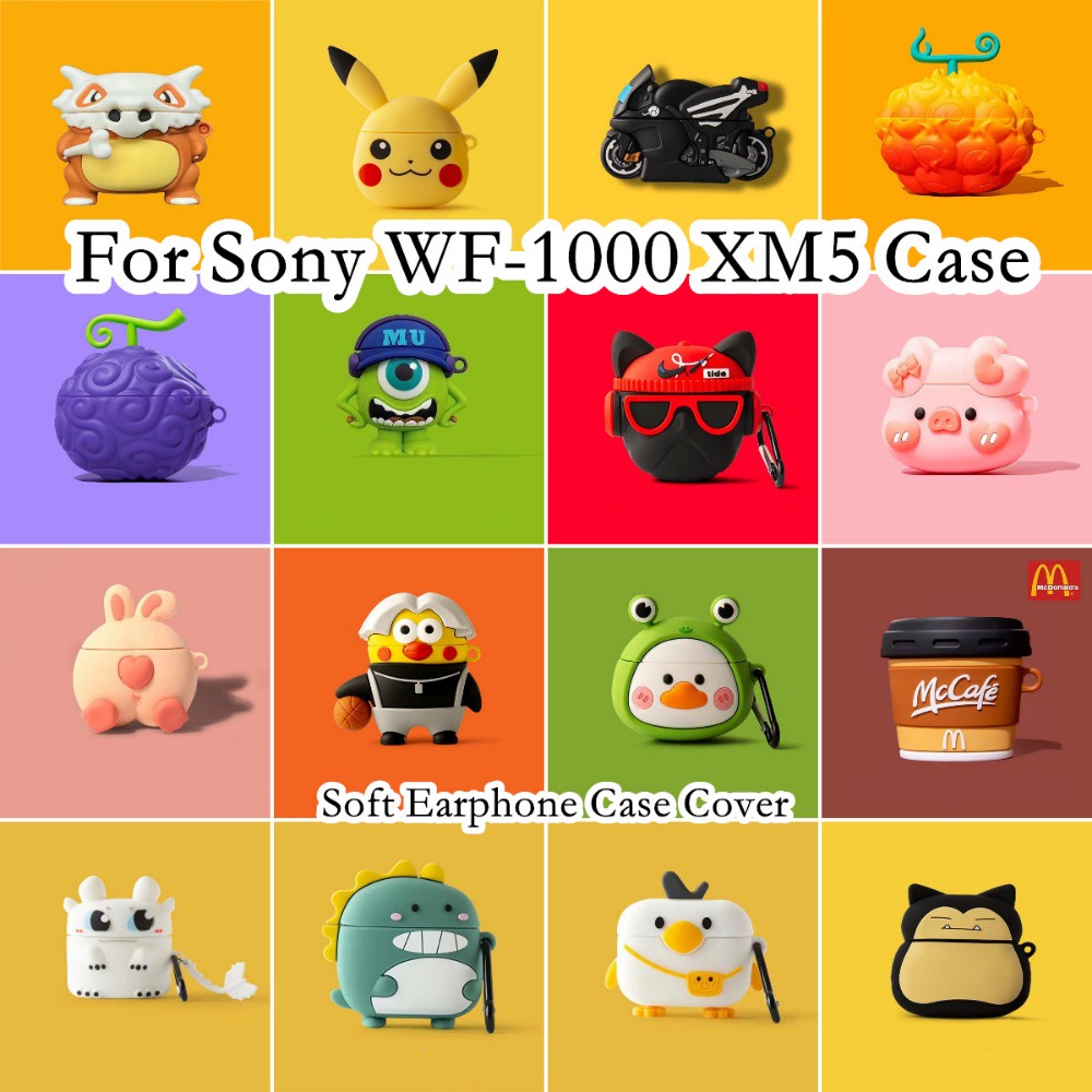 พร้อมส่ง!  นําไปใช้กับ Sony WF-1000 XM5 เคส Case เคสหูฟัง การ์ตูนสร้างสรรค์ ถ้วยกาแฟ