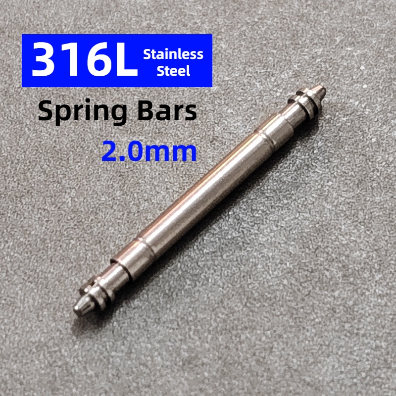 สายนาฬิกาข้อมือสเตนเลส 316L 2.0 มม. 20 มม. 21 มม. 22 มม.