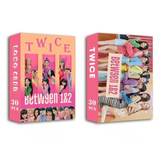 โปสการ์ดโลโม่ TWICE BETWWEN 1&amp;2 อัลบั้ม พร้อมส่ง YM 30 ชิ้น ต่อกล่อง