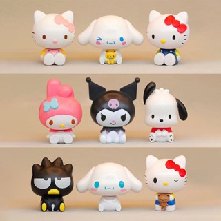 ฟิกเกอร์การ์ตูนอนิเมะ Sanrio สําหรับตกแต่งเค้กวันเกิดเด็ก DIY