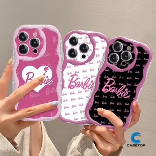 เคสโทรศัพท์มือถือ ขอบโค้ง ลายหัวใจ บาร์บี้ 3D สําหรับ Vivo Y22 Y11 Y12 Y15s Y21s Y16 Y17 Y51 Y30 Y35 Y36 Y27 Y15 Y20 Y21 Y02 Y15A Y33s Y91C Y91 Y50 Y21A Y20s Y95 V27 Y12s V25