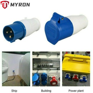 Myron ซ็อกเก็ตตะขอ 240v 16A สําหรับใช้ในบ้าน คาราวาน