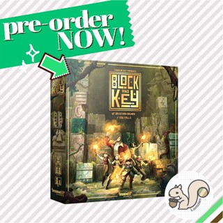 Block and Key บอร์ดเกมแท้ คู่มือภาษาอังกฤษ [Pre-Order]