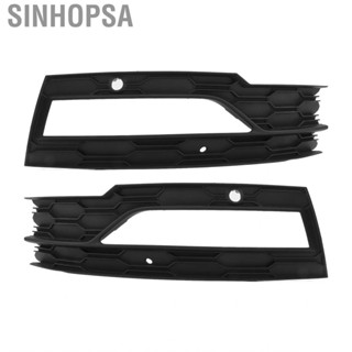 Sinhopsa 1Pair Fog Light Grille 5E3807681A Strong Protection Stylish Appearance Rugged Cover for OCTAVIA NX 2020 to 2023