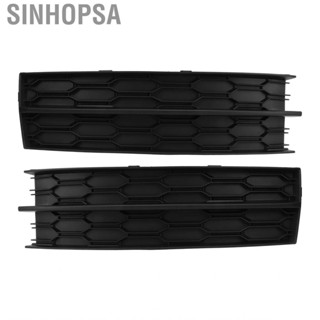 Sinhopsa Fog Light Grille  Rugged ABS Reduce Wear Improved Lighting Effect Left Right Front Cover 5E0807367B for OCTAVIA 5E Facelift