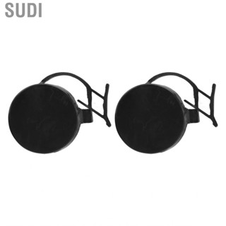 Sudi Towing Hook Eye Cover  Personalized 2PCS Tow Cap 5E0807241C Cool Style for OCTAVIA 5E Facelift 2017 To 2019