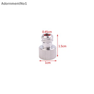 Adornmentno1 ฝาปิดปลายสแตนเลส พร้อมสกรูล็อค Luer Lock