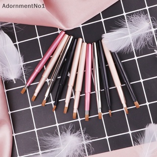 Adornmentno1 แปรงแต่งหน้า แปรงลิป แปรงเครื่องสําอาง แปรงบูติก แบบพกพา