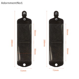 Adornmentno1 กระเป๋าสตางค์ กระเป๋าใส่บัตรเครดิต แบบใส สองด้าน แฟชั่นสําหรับผู้หญิง และผู้ชาย