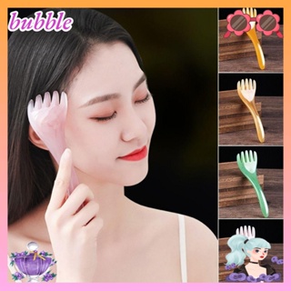 Bubble เครื่องนวดหนังศีรษะ เรซิน 4 สี สําหรับนวดร่างกาย คอ ขา 3 ชิ้น