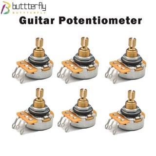 Buttterfly โพเทนชิโอมิเตอร์ ความแม่นยําสูง 15 19 มม. 250 500k สําหรับกีตาร์