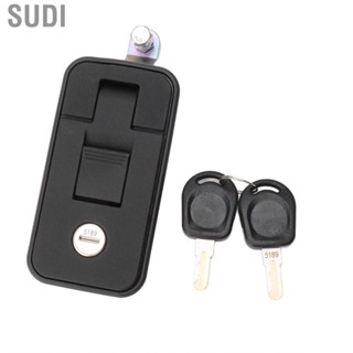 Sudi Compression Latch  3.7 X1.8in Wide Application Adjustable Lever Hand Latchs Rugged with 2 Keys for Rv Trailers Campervans Caravans