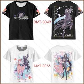 เสื้อยืดแขนสั้น คอสเพลย์ พิมพ์ลายแอปเปิ้ล 3 มิติ แฟชั่นสําหรับชาย และหญิง