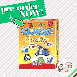 Clack! Family [DE] บอร์ดเกมแท้ คู่มือภาษาอังกฤษ [Pre-Order]