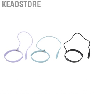 Keaostore 3PCS Eyelash Extension Tweezers Holders Bracelet Silicone Prot Hbh