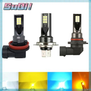 Suqi ชุดไฟหน้าซีนอน Hi/Low 12V 24W LED H7 960LM 6500K 4 ชิ้น