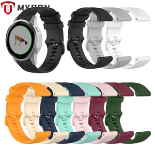 Myron สายนาฬิกาข้อมือซิลิโคน 18 มม. อุปกรณ์เสริม สําหรับ Venu 2 2S Vivoactive 4 4S