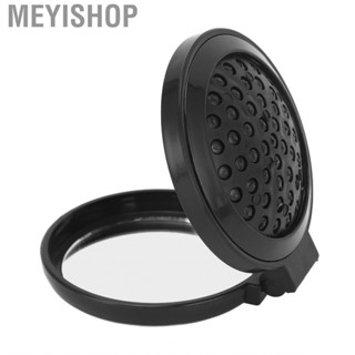 Meyishop Cushion Brush  Mirror Mini Styling Tool for Home Travel Curly Hair