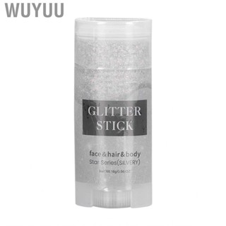 Wuyuu Body Glitter Stick  Long Lasting Sparkling Face Gel Hair A Hbh