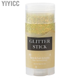 Yiyicc Gold Body Glitter Stick Chunky Decoration Pearly Sequins Hbh