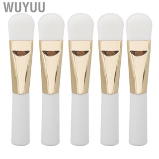 Wuyuu 5PCS Makeup Brushes Stand Up Flat Top  Application Brush Soft Bristles Hbh