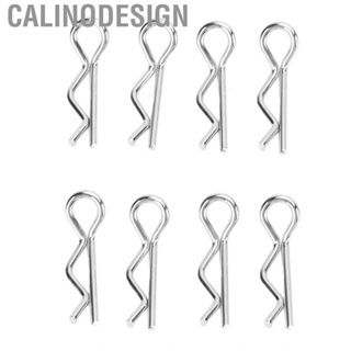 Calinodesign (01)8X RC Body Clips Pins Metal Stainless Steel R For 1/12 1/14 Scale Re