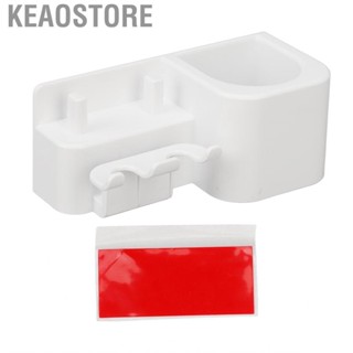 Keaostore Tooth Brushing Holder Electric   Self Adhesive Wall