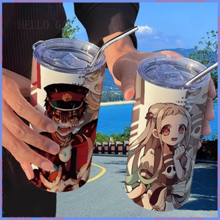 🥤สินค้าแอนิเมชั่น Limited Cup🥤 กระติกน้ําร้อน ลายการ์ตูน พร้อมหลอดดูด แบบพกพา คุณภาพสูง สําหรับนักเรียน วัยรุ่น