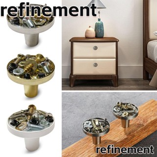 Refinement ลูกบิดลิ้นชัก โลหะผสมสังกะสี สําหรับตกแต่งห้องนอน