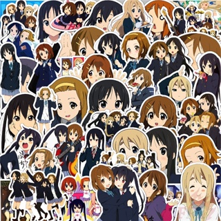 ❉ เคออน!สติกเกอร์ Hirasawa Yui Series 03 สําหรับตกแต่ง ❉ สติกเกอร์แฟชั่น กันน้ํา DIY 50 ชิ้น/เซต