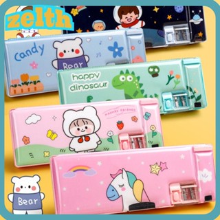 Zelth กล่องปากกา สร้างสรรค์ สําหรับนักเรียนชาย / หญิง ของขวัญ เครื่องเขียน