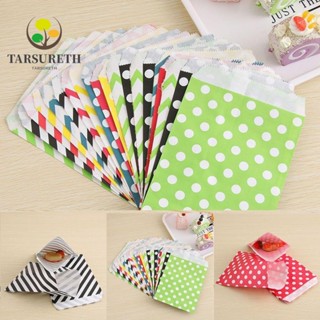 Tarsureth ถุงกระดาษใส่ขนม ขนาดเล็ก สีแคนดี้ 5 ชิ้น