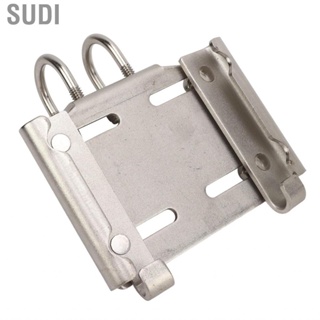 Sudi Stainless Steel Bracket  Adjustable Angle 7/8 To 1 Inch Rail Mount Anchor Wear Resistant for Marines Boats Yachts Ships