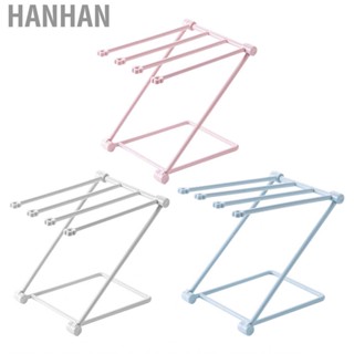 Hanhan Countertop Dishcloth Drying Rack  Space Saving Stable Structure Foldable Dish Rag Cloth Holder for Kitchen