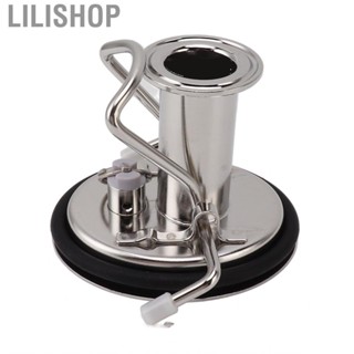 Lilishop Stainless Steel Beer Keg Lid Soda Carbonation With 1.5in