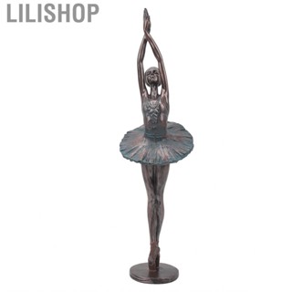 Lilishop Ballerina Girl Sculpture  Statue Decorative for Office