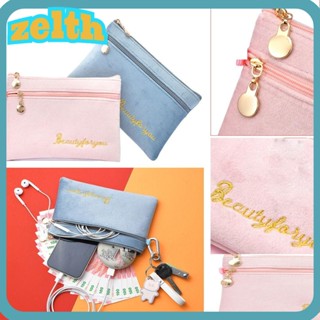 Zelth กระเป๋าสตางค์ กระเป๋าถือ กระเป๋าใส่หูฟัง สําหรับผู้ชาย ผู้หญิง