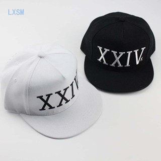 Lxsm ใหม่ หมวกเบสบอล ปักลายโลโก้ Bruno Mars XXIV 24k ของขวัญ สไตล์พังก์