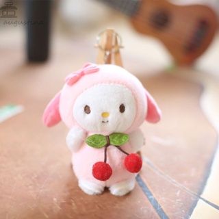 Augustina Y2K พวงกุญแจ จี้การ์ตูนเชอร์รี่ Kuromi Pom Pom Purin My Melody Cinnamoroll สําหรับเด็ก