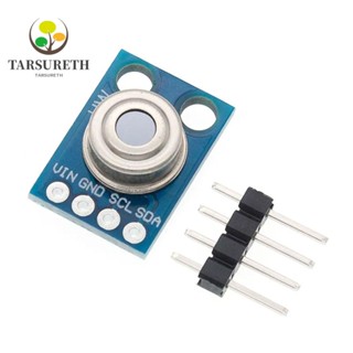 Tarsureth IIC I2C โมดูลเซนเซอร์อุณหภูมิอินฟราเรด ความแม่นยําสูง 3.3V~5V สําหรับ Arduino GY-906-BAA MLX90614ESF