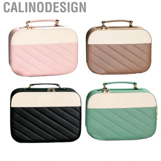 Calinodesign Portable Cosmetic Bag  Multifunctional Lightweight Large  Travel Makeup Case for Bedroom