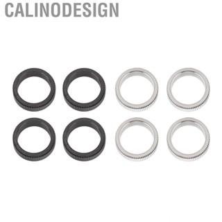 Calinodesign 8MM Mens Spinner Ring Noiseless Titanium Steel Cool Anxiety for Stress Relieving