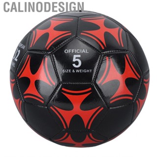 Calinodesign Kids Soccer Size 5 Training  Game Ball Inflatable for Outdoor Playing