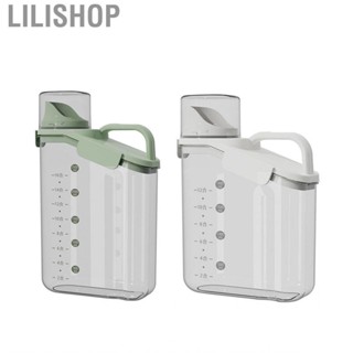 Lilishop Rice Bucket Jar  Grain Storage Box Large Caliber Handheld Durable Portable for Grains