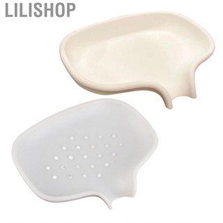 Lilishop Self Draining Soap Saver  Diversion Design Simple Clean Storage Holder Practical for Home Hotel