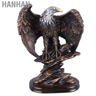 Hanhan Eagle Statue  Sculpture Rich Details Resin for Office