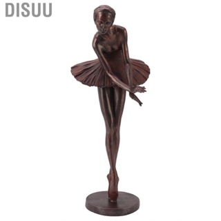 Disuu Ballet Dancer Statue Exquisite Resin Figurines For Desk US